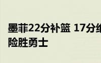 墨菲22分补篮 17分绝杀库明加 他在加时赛中险胜勇士