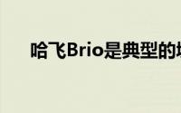 哈飞Brio是典型的城市街道两厢A级车