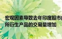 宏观因素导致去年印度股市的增长有限推动了该国国家交易所衍生产品的交易量增加