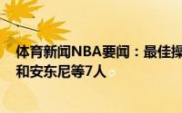 体育新闻NBA要闻：最佳操作湖人1500万美元签下霍华德和安东尼等7人