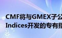 CMF将与GMEX子公司Global Derivatives Indices开发的专有指数挂钩