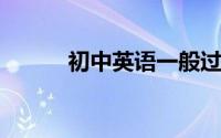 初中英语一般过去时知识点整理