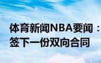 体育新闻NBA要闻：官方灰熊和基利安-蒂利签下一份双向合同