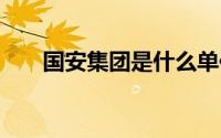 国安集团是什么单位 国安是什么单位