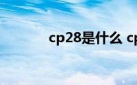 cp28是什么 cp28是什么意思