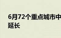 6月72个重点城市中46个城市房贷放款周期延长