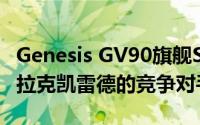 Genesis GV90旗舰SUV渲染图看起来像凯迪拉克凯雷德的竞争对手