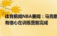 体育新闻NBA要闻：马克斯已与欧文&哈登商讨续约有信心在训练营前完成