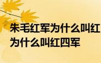 朱毛红军为什么叫红四军 百度网盘 朱毛红军为什么叫红四军