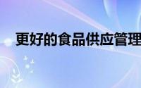 更好的食品供应管理可以降低通货膨胀率