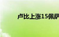 卢比上涨15佩萨 收于72.37美元