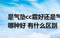 是气垫cc霜好还是气垫bb霜好 bb霜和cc霜哪种好 有什么区别