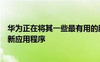 华为正在将其一些最有用的服务和社区应用程序浓缩为一款新应用程序