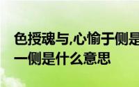 色授魂与,心愉于侧是什么意思 色授魂与心愉一侧是什么意思