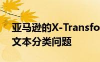 亚马逊的X-Transformer解决了产业规模的文本分类问题