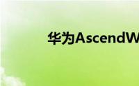 华为AscendW1本月德国上市