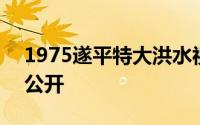 1975遂平特大洪水视频 1975洪水为什么不公开