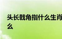 头长戟角指什么生肖 驴生戟角打一生肖是什么