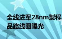 全线进军28nm製程AMD笔记型平台显卡产品路线图曝光