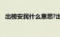 出榜安民什么意思?出榜安民典故出处介绍