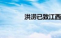 洪涝已致江西56.2万人受灾