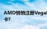 AMD悄悄注册VegaII商标将是7nm製程游戏卡?