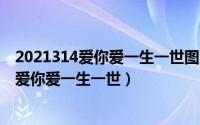 2021314爱你爱一生一世图片（2021314今天是个好日子：爱你爱一生一世）