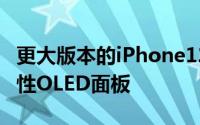 更大版本的iPhone12Pro将具有6.7英寸的柔性OLED面板