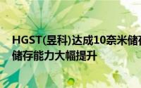 HGST(昱科)达成10奈米储存技术里程碑硬碟密度再创倍增储存能力大幅提升