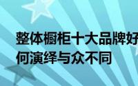 整体橱柜十大品牌好兆头 看橱柜设计软件如何演绎与众不同