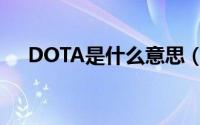 DOTA是什么意思（DOTA是什么游戏）