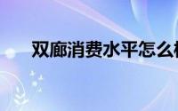 双廊消费水平怎么样（双廊消费水平）