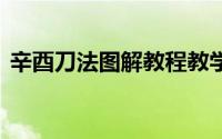 辛酉刀法图解教程教学 辛酉刀法刀谱基本功