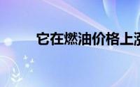 它在燃油价格上涨后试图削减成本