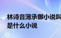 林诗音薄承御小说叫什么名字 林时音薄承御是什么小说