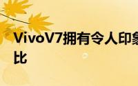 VivoV7拥有令人印象深刻的84.4%的屏幕占比