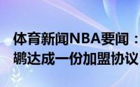 体育新闻NBA要闻：名记加雷特-坦普尔与鹈鹕达成一份加盟协议