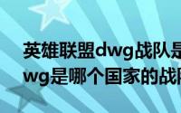 英雄联盟dwg战队是哪个公司的 英雄联盟dwg是哪个国家的战队