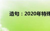 造句：2020年特殊一年总结开头集锦