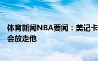 体育新闻NBA要闻：美记卡鲁索若要价600万美元湖人可能会放走他