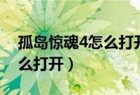 孤岛惊魂4怎么打开地图（孤岛惊魂4地图怎么打开）