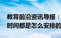 教育前沿资讯导报：2020年天津市高考科目时间都是怎么安排的