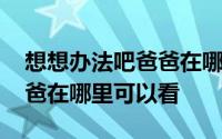 想想办法吧爸爸在哪里免费看 想想办法吧爸爸在哪里可以看