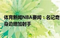 体育新闻NBA要闻：名记奇才选中基斯珀特是因为想在比尔身边增加射手