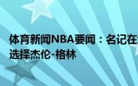 体育新闻NBA要闻：名记在坎宁安锁定状元后火箭更加倾向选择杰伦-格林