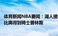 体育新闻NBA要闻：湖人接近达成威少交易；森林狼送出卢比奥得到骑士普林斯