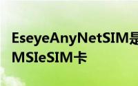 EseyeAnyNetSIM是世界上第一个真正的多IMSIeSIM卡