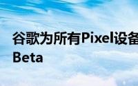 谷歌为所有Pixel设备启动Android Q开发者Beta