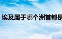 埃及属于哪个洲首都是哪里 埃及属于哪个洲 