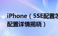 iPhone（5SE配置怎么样 iPhone 5SE手机配置详情揭晓）